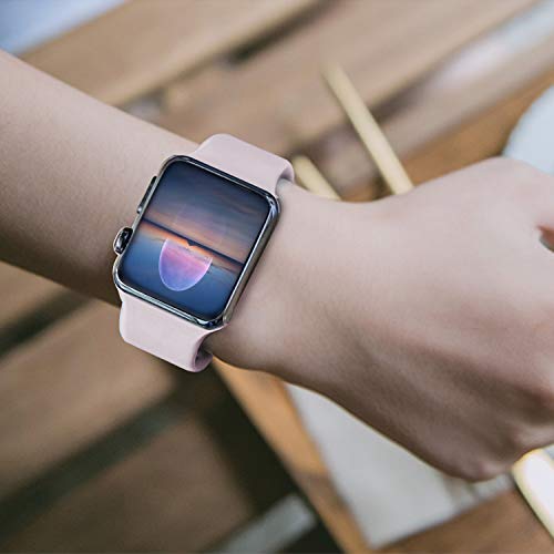 IDON Smart Watch Sport Band, Soft Silicone Replacement Strap Band Compatible with Watch Band 44MM 42MM 40MM 38MM Watch Series 4/3 /2/6, S/M M/L,All Models - Thumbnail 6
