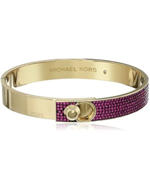 Parisian Jewels Pave Gold-Tone Bangle Bracelet