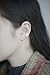 CIShop 925 Sterling Silver Butterfly Diamond Zircon Stud Earrings Ear Cuff Earring 1Pair (hypoallergic)