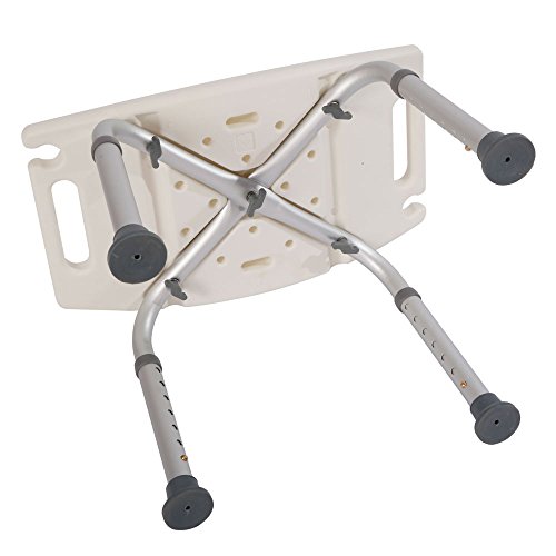 Mefeir 300LBS Medical Shower Chair Bath Stool Transfer Bench Seat, Spa Bathroom Bathtub Chair No-Slip Adjustable 7 Height (Normal) - Thumbnail 3