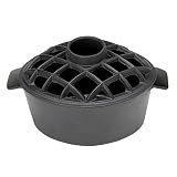2.2 qt Enamel Woodstove Steamer - Lattice Top