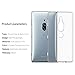 for Sony Xperia XZ2 Premium Case - Clear Shockproof Silicone TPU Case Skin Cover Anti-Drop Soft TPU Full Coverage Clear Transparent Soft Slim Protective Skin for Sony Xperia XZ2 Premium