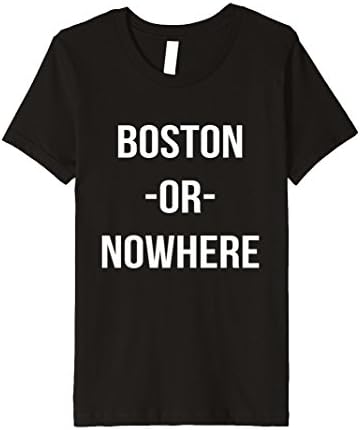 Kids Boston Or Nowhere City Sports Lovers Fan T Shirt 12 Black