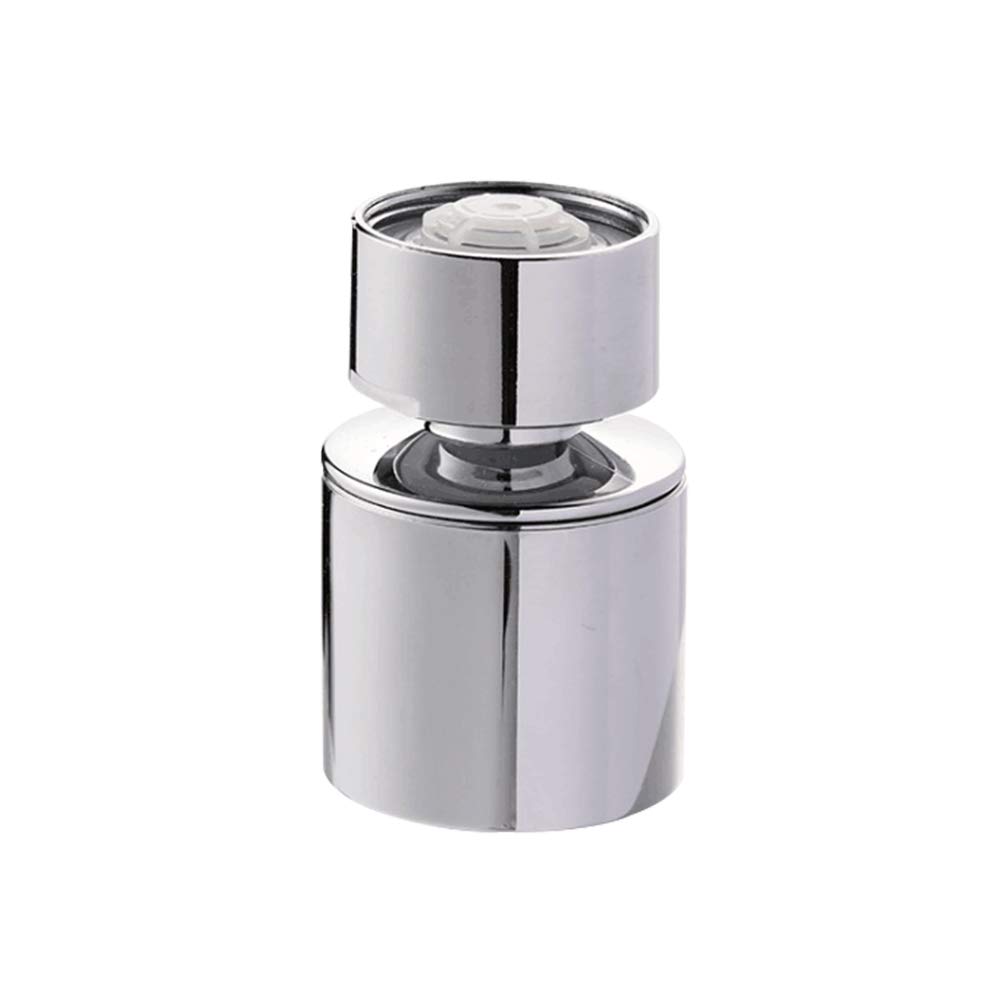 Horiznxt Minimalist 360 Degree Swivel, Dual Flow Style Kitchen Faucet Aerator, Bathroom tap Head replaement, Saving Water Sink Sprayer