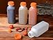 [200 PACK] Empty Plastic Juice Bottles with Tamper Evident Caps 12 OZ - Smoothie Bottles - Ideal for Juices, Milk, Smoothies, Picnic's and even Meal Prep by EcoQuality Juice Containers