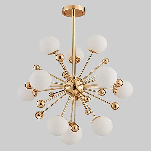 Sputnik Firework Chandelier Lighting Modern Pendant Lighting/Ceiling Light Fixture for Living Room Bedroom Dining Rooms Restaurant Porch (18 Lights)