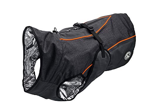 HUNTER UPPSALA THERMO Hundemantel, Thermomantel, wasserabweisend, 40, anthrazit