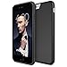 iPhone 6S Case - Maxboost [Vibrance S] For Apple iPhone 6 6S (4.7 Inch) Slider Style Protective SOFT-Interior Scratch Protection Finished Hard Cases Cover - Black / Black