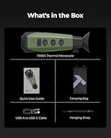 TOPDON TS004 Thermal Imaging Monocular 256x192 IR 50 Hz 410m 11h view 10