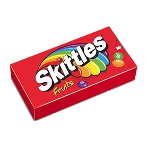  Wrigley Skittles Fruits , 8er Pack (8 x 45 g Karton) 