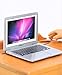 American Fashion World Mini Laptop for 18 Inch Dolls, White
