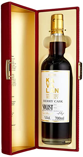 Kavalan Single Malt Whisky Solist Sherry 57% vol in Geschenkpackung Cask Strength Taiwan (1 x 0.7 l)