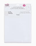 Tulip Iron-On Transfer Sheets White Glitter