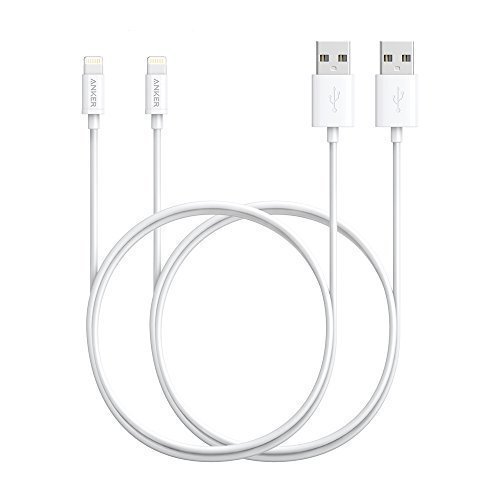 Apple-MFi-Certified-2-Pack-Anker-3ft-09m-Premium-Lightning-to-USB-Cable-with-Ultra-Compact-Connector-Head-for-iPhone-X-8-8-Plus-7-7-Plus-6-6-Plus-5s-iPod-and-iPad-White