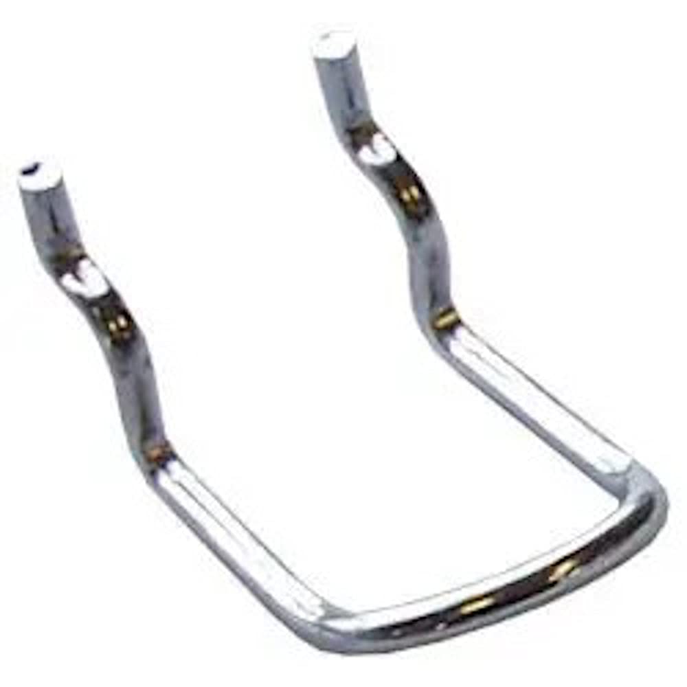 Merriway BH01924 (25 Pcs) 25mm (1 inch) Looped Mini Pegboard Hook BZP - Pack of 25 Pieces
