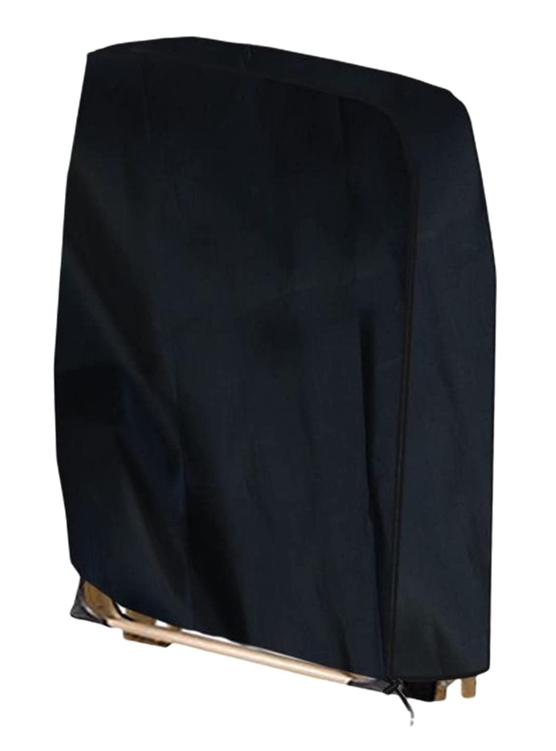 Harrington Marley Garden Folding Chair Cover, Black Sun Lounger Cover, Patio Reclining Chair Sunbed/Deck Chair Cover, Waterproof 210D Oxford Fabric Outdoor Sunbed Cover