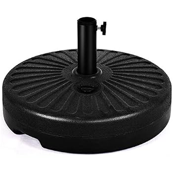 Benefitusa Patio Umbrella Base Sand Water Filled 20 28l Parasol Weight Sand Base Holder