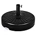 Giantex 23L Round Water Sand Filled Patio Umbrella Base, 20