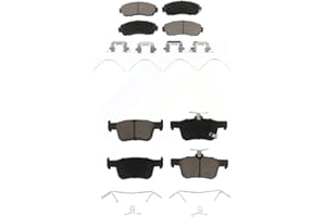 CMX Front Rear Ceramic Brake Pads Kit Replacement For 2019-2022 Acura RDX KCX-100568