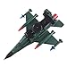 Vokodo Army Air Force Fighter Jet F-16 Toy Military Airplane With Fun Lights And Sounds Bump And Go Action Pretend Play Kids Aircraft Bomber Plane Great Gift For Preschool Children Boys Girls Toddlers