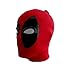 AKAKING Funny Mask Headwear Party Cosplay Spandex Adult Mask for Deadpool Red