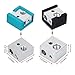 3D Printer Parts, FYSETC 3D Printer Heater Block Silicone Sock MK7 MK8 MK9 Hotend Heater Protect Silicone Cover for CR-10 Mini S4,S5 Ender 3 Anet A8 Tevo Tornado -3 Pcs, Blue