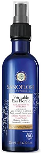 SANOFLORE ORGANIC ANCIENT ROSE FLORAL WATER CLARIFYING FACIAL TONER 200ML