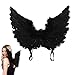 Interlink Angel Feather Wings Costume Party Cosplay Butterfly Style Xmas For Adults White Color