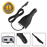 Surface Pro 4 Pro 3 Car Charger, 42W 12V 2.58A Power Supply for Microsoft Surface Pro 3 Pro 4 Pro 5 Pro 6 Surface Go Surface Laptop & Surface Book with 5V 2.1A USB Fast Charging Port