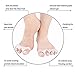 Dr Whoo Gel Toe Separators, Toe Spacers, Toe Stretchers, Toe Straightener, Toe Pads, Toe Spreader, Hammertoe Yoga Practice & Running for Men and Women Bunion Pain Relief Toe Straightener Achilles Stretcher