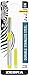 Zebra Pen H-301 Stainless Steel Highlighter with Extra Refill, Chisel Tip, Yellow Ink, 1-Pack