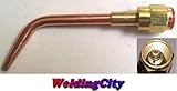 WeldingCity Acetylene Welding Tip W-1 #00 W-1-00 Size 00 for Victor Oxyfuel 100 Series Torch (Not J-100)