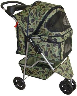 camo dog stroller