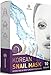 Korean Sheet Face Mask - 10 Packs - For Deep Moisturizing & Hydrating with Snail Secretion Filtrate 7,000 PPM - Make Your Skin Smooth and Glowing & Get Soft, Bright Beautiful Face - Made in Korea.