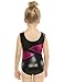 Arshiner Girl's Slim Solid Gymnastics Sleeveless Leotard
