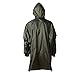 4ucycling Light Weight Easy Carry Wind Raincoat and Outdoor Rain Jacket Poncho,Army-Green,One Size