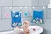 2 x Mesh Bath Toy Organizer + 6 Ultra Strong Hooks – The Perfect Bathtub Toy Holder & Bathroom or Shower Caddy – These Multi-use Net Bags Make Baby Bath Toy Storage Easy – For Kids & Toddlers
