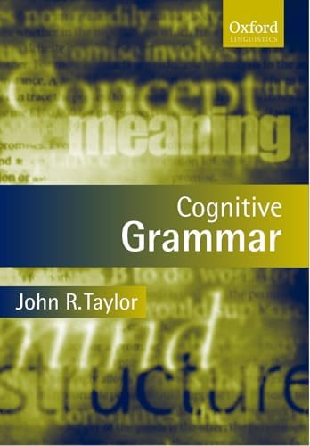 Amazon.com: Cognitive Grammar: A Basic Introduction: 9780195331967