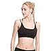 Women's Sexy Strappys Wirefree Yoga Sports Bra Black S
