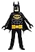 Batman Lego Movie Deluxe Costume, Black, Small (4-6)