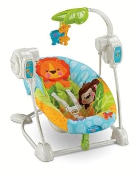 Fisher Price Precious Planet Space Saver Swing Und Sitz Amazon De Baby