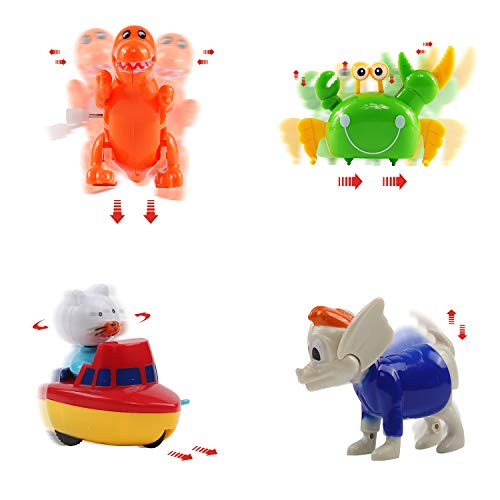 FUNNISM 24 Pieces Assorted Windup Toys for Kids Party Favors Children