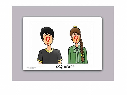 Tarjetas de vocabulario - Question Words Flashcards in Spanish