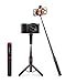Selfie Stick Tripod, BlitzWolf Lightweight Aluminum All in One Extendable Phone Tripod for Gopro Dslr Camera, Selfie Stick with Wireless Remote for iPhone 11 Pro/XS Max/XS/XR/X/8/7/6, Galaxy S10/S9/S8