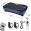 Triclicks-Vibration-Exercise-MachineUltra-Slim-Vibration-Plate-Power-TrainerMotor-Vibration-Plate-180-Levels-Bluetooth-Speaker-Remote-Control-2-Loop-Bands-USB-Music-Player Triclicks Vibration Plate Exercise Machine Vibration Platform Machine for Home Fitness Training, Full Body Workout…