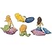 13 Piece Garden Fairy Kit – Mermaids Miniature Resin Figurines with Accessories, Decorative Spring Flower Garden Ornaments for Outdoor, Lawn, and Home Decoration