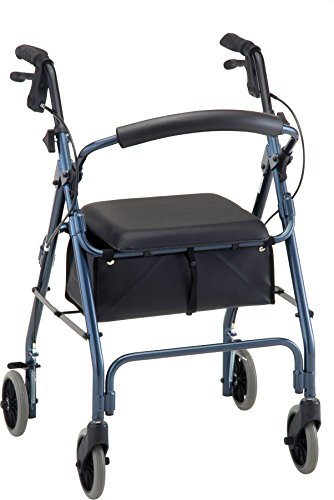 Nova getgo classic rollator walker, blue
