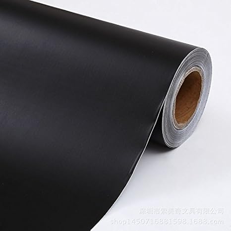 Pizarra Adhesiva Removible WER Pizarra Pegatina Adhesiva Lámina Negra Protección del medio