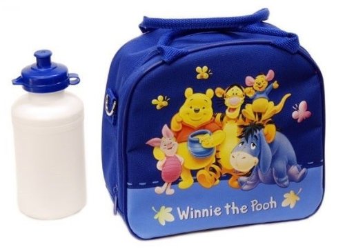 New Disney Winnie the Pooh Lunch Box Bag with Shoulder Strap