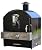 Pacific Living Outdoor Build-in or Counter Top Large Capacity Gas Oven with Pizza Stone and Smoker Box, Black Powder Coat